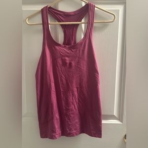 lululemon purple racer back tank